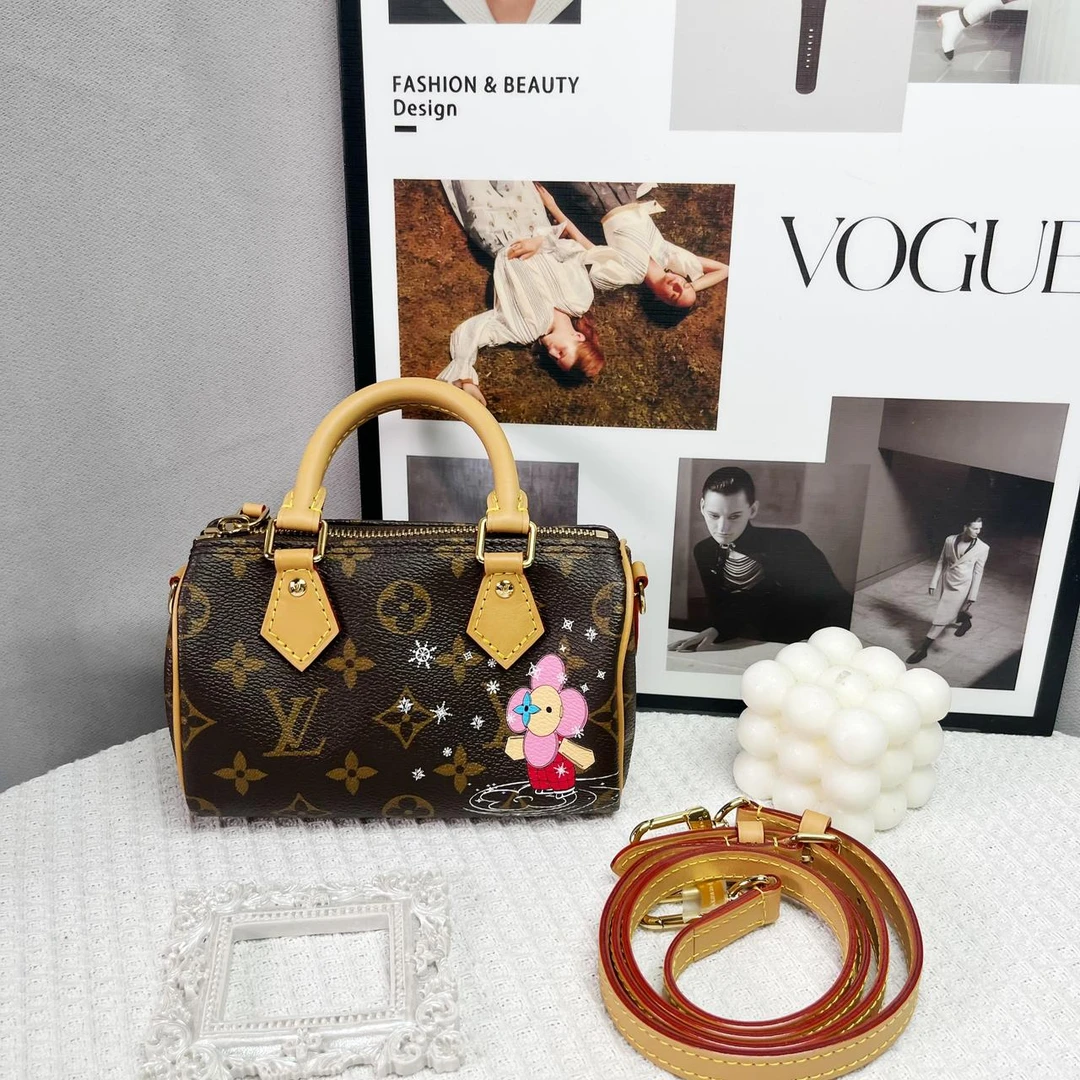 LV Speedynano涂鸦款尺寸约长16cm宽7cm sh·路易威登包76634072