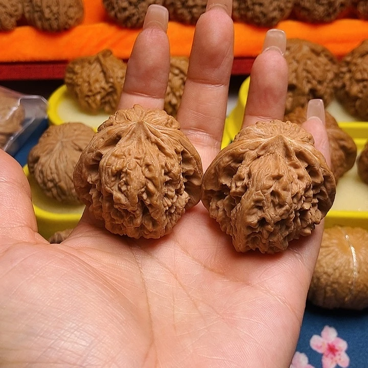 吊坠文玩核桃平谷凹底