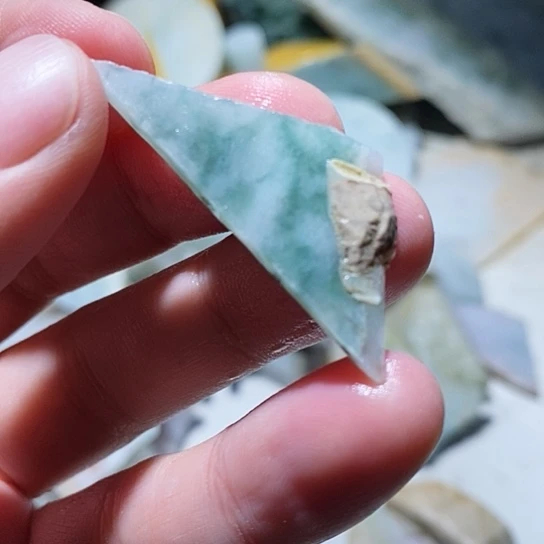 翡翠散珠边角料319