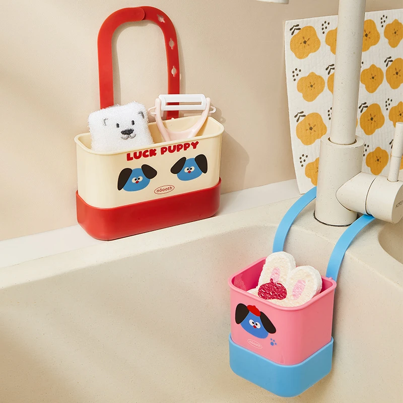 多巴胺水槽挂袋厨房沥水挂篮水龙头多功能置物架沥水架收纳卫生间