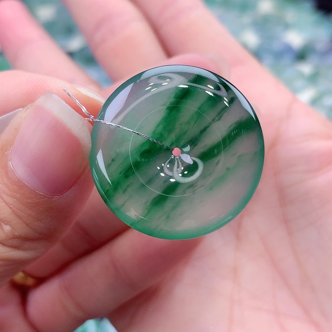 颈饰未镶嵌翡翠编号36尺寸28.8-5.7