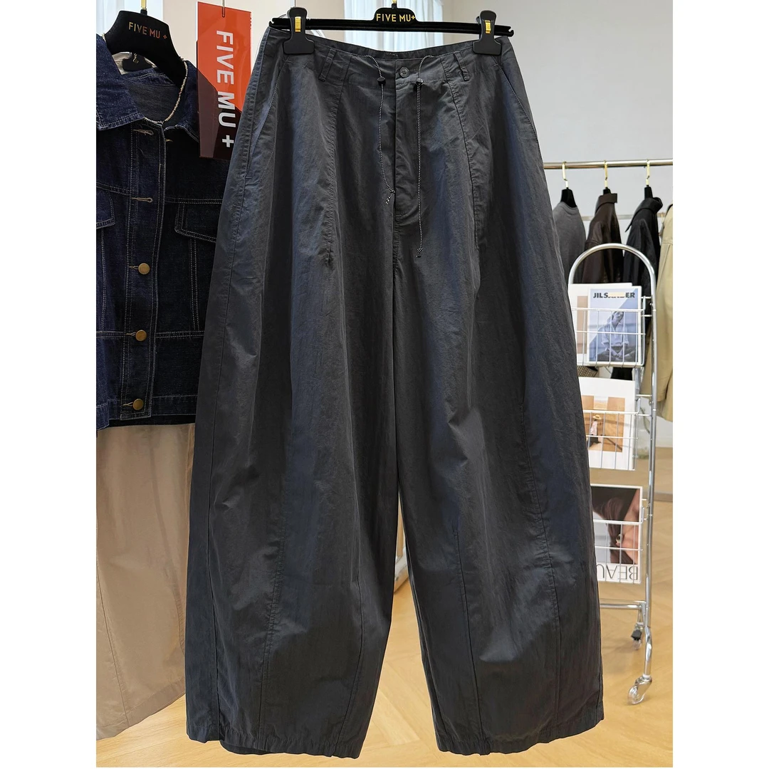 大码300斤工装休闲裤秋季韩系慵懒风松弛感裤子显瘦老爹裤长裤男