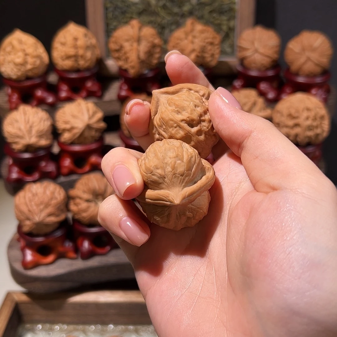 锦***乐文玩核桃吊坠古蟾