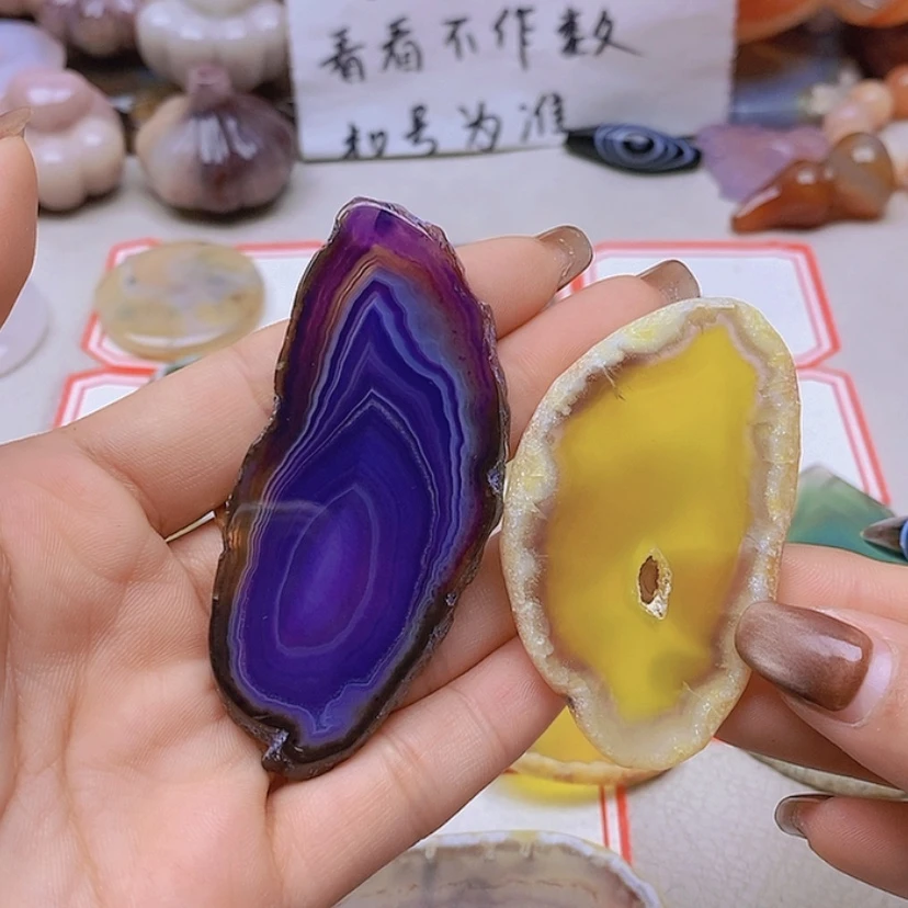 【闪购商品】未镶嵌玛瑙/玉髓珠宝半成品风*了