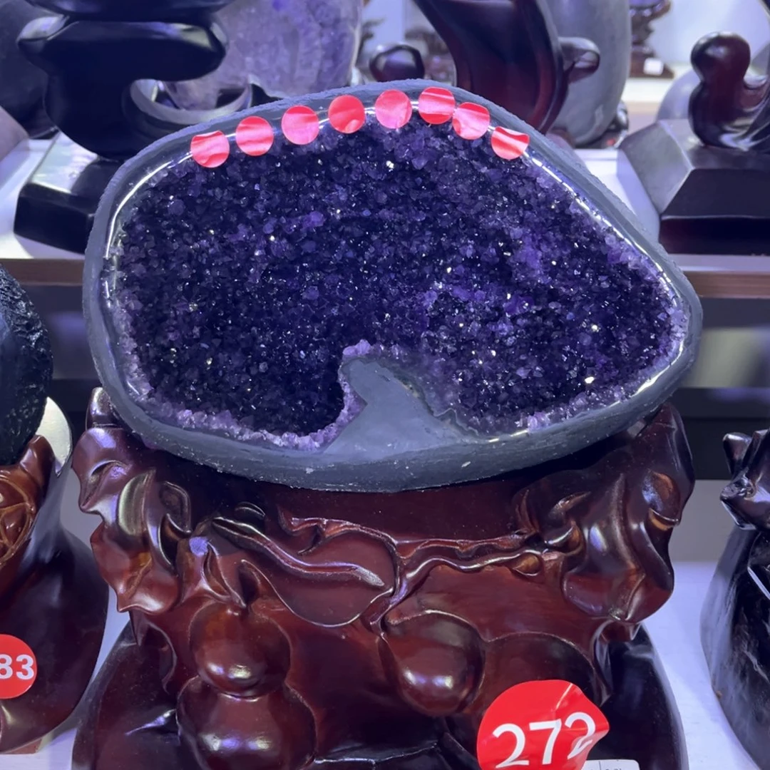 未镶嵌大型摆件（非配饰）紫晶