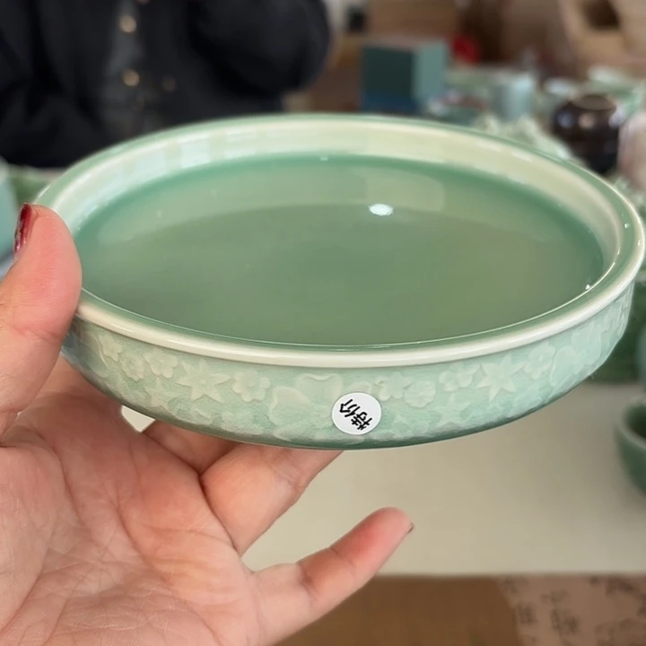 龙泉云间青瓷小米茶器