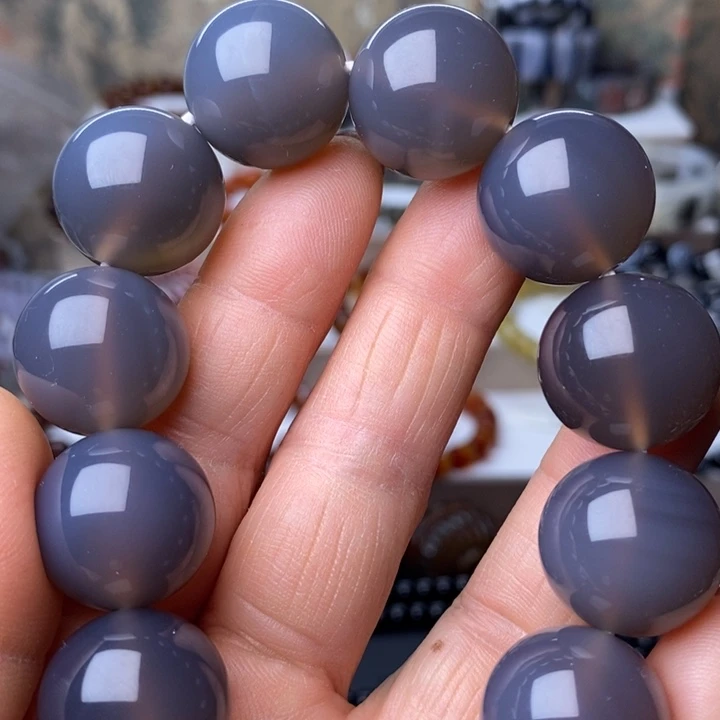 玛瑙/玉髓未镶嵌手链