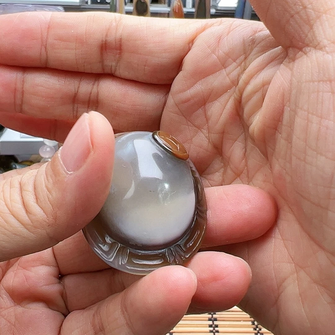 未镶嵌玛瑙/玉髓珠宝半成品