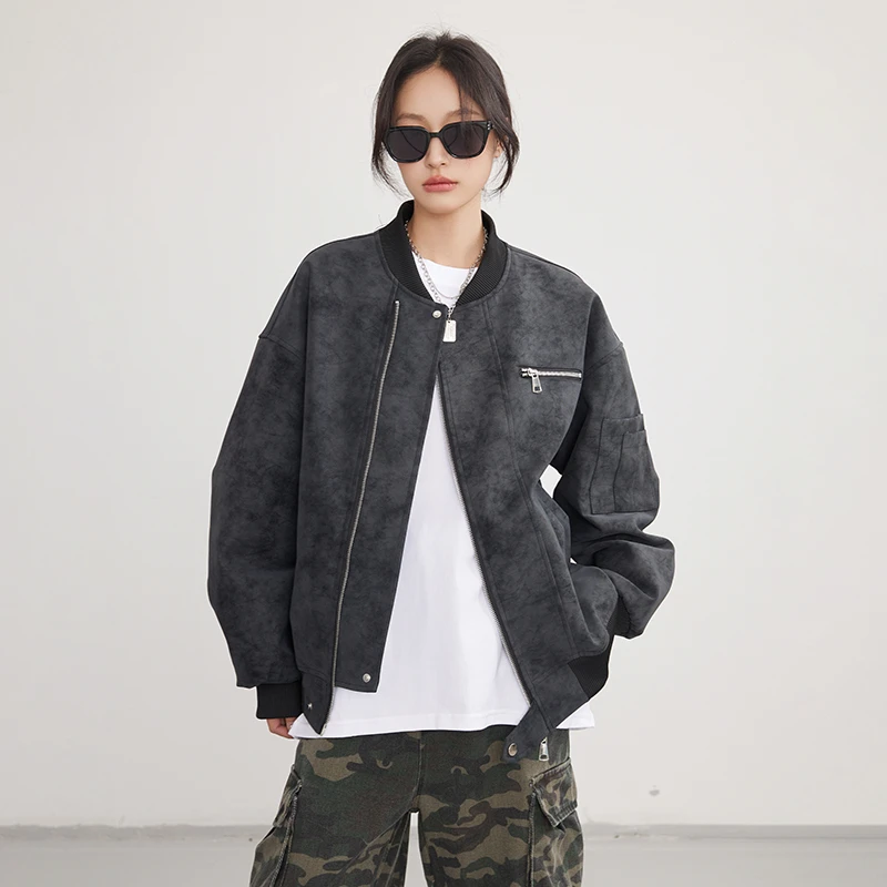 CLAD2025春季新款潮牌外套户外运动休闲百搭男女同款短款上衣潮