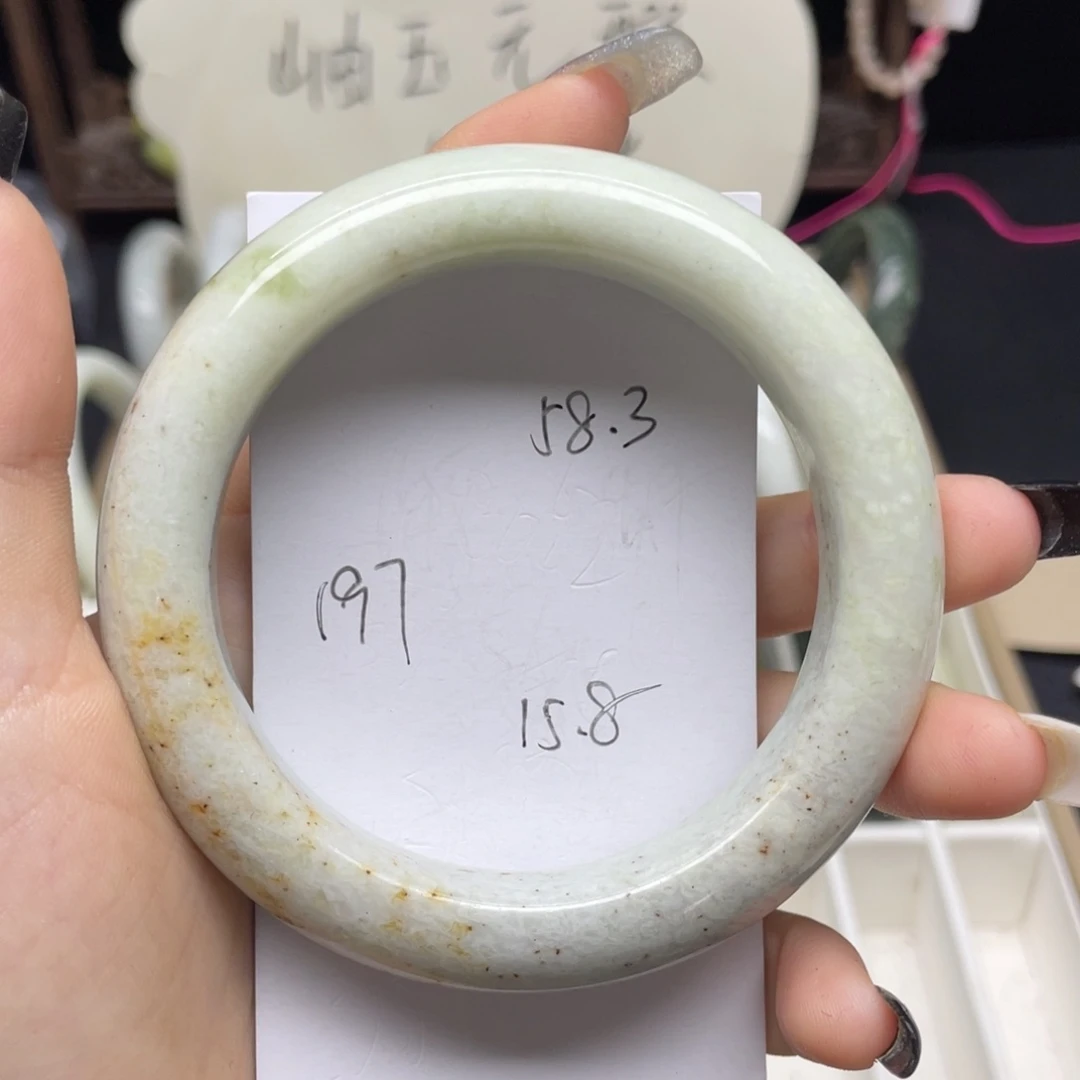 未镶嵌蛇纹石玉手链