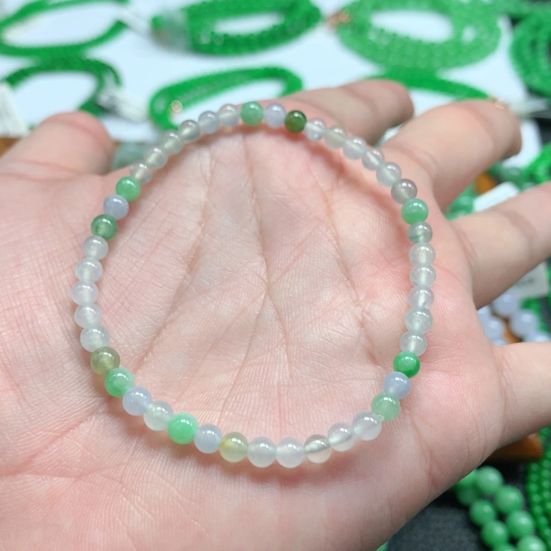 未镶嵌手链翡翠翡翠