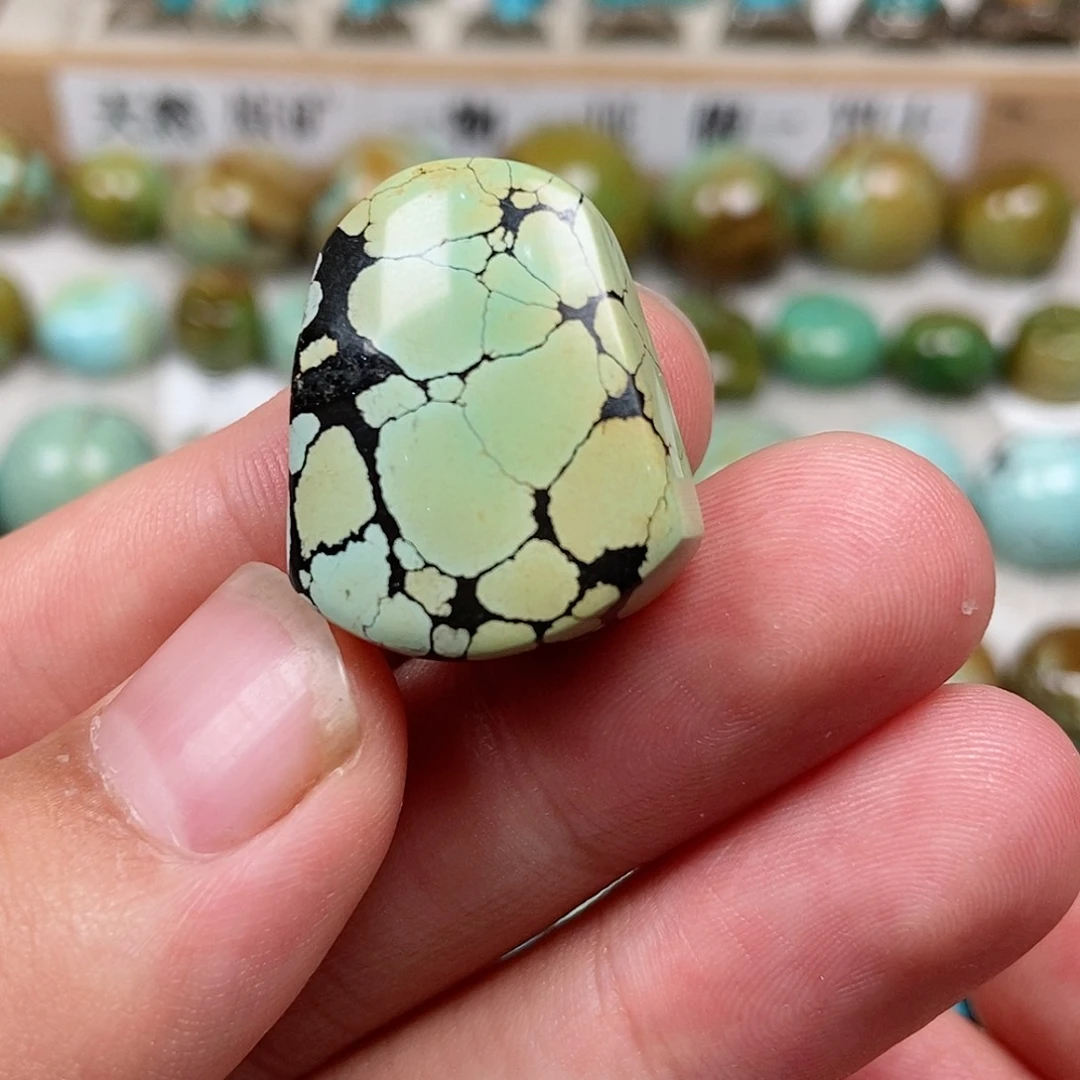 未镶嵌绿松石珠宝半成品