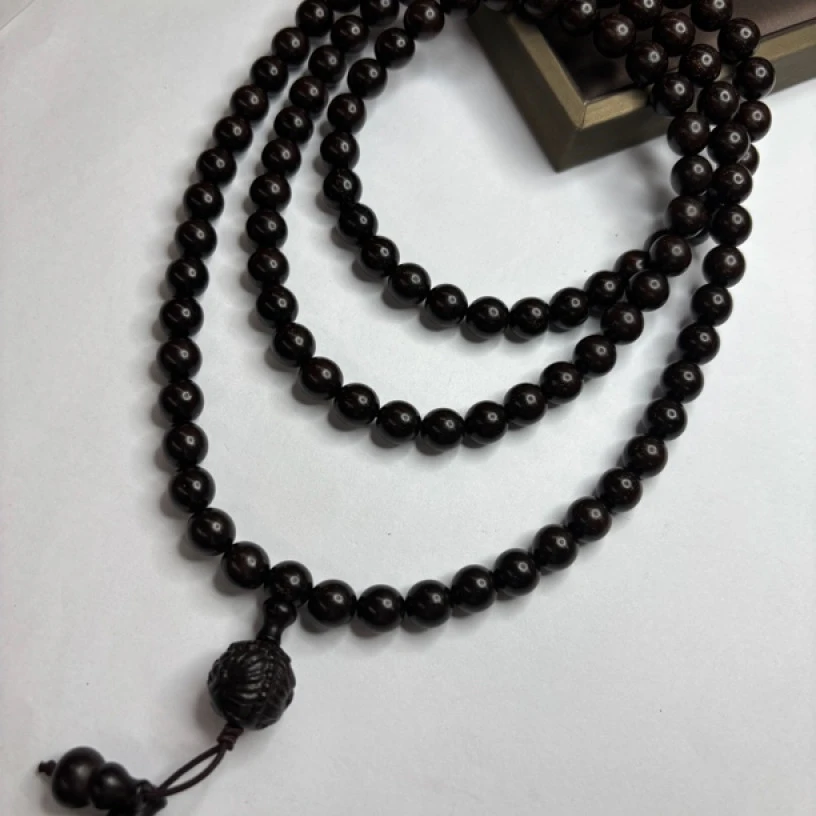 B46 印度小叶紫檀长链8*108
