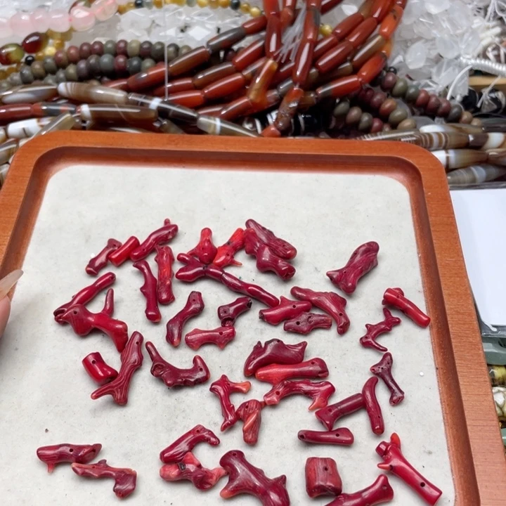 玛瑙/玉髓合金珠宝半成品打包枝Y