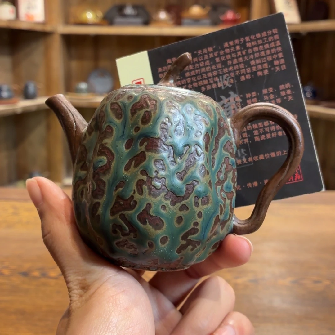 柴烧老岩泥茶器皿