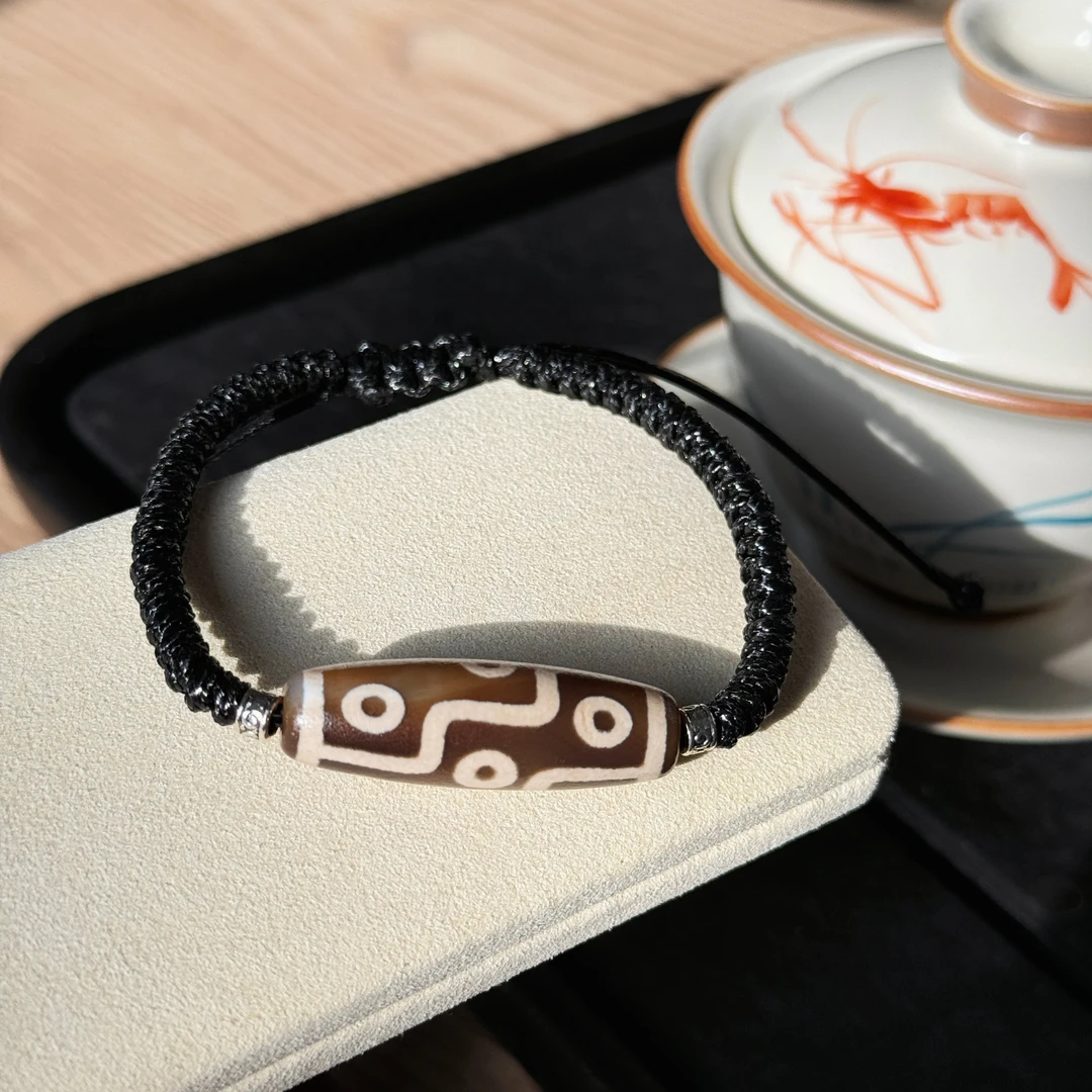 新中式手工精编九眼手链可调节手绳-271