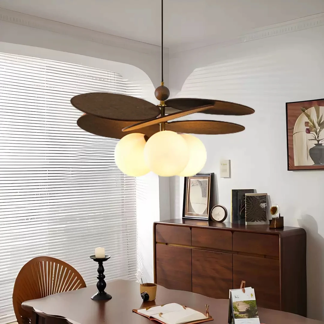 藤编吊灯复古法式中古风卧室吊灯餐厅吧台书房魔豆灯法式卧室主灯