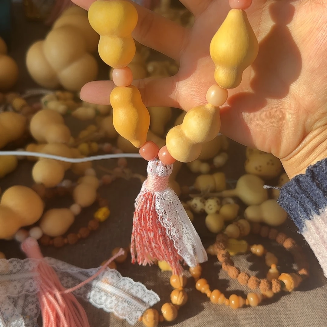 木质类葫芦手串手持脖挂饰品