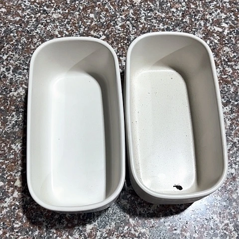 微瑕，不能明火，口径19高7宽8，2个