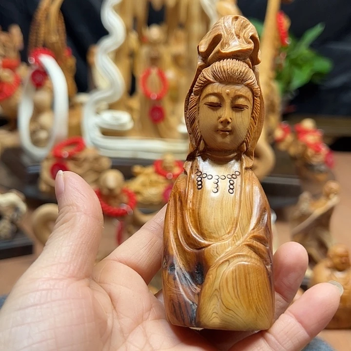 无事牌非洲檀香崖柏摆件