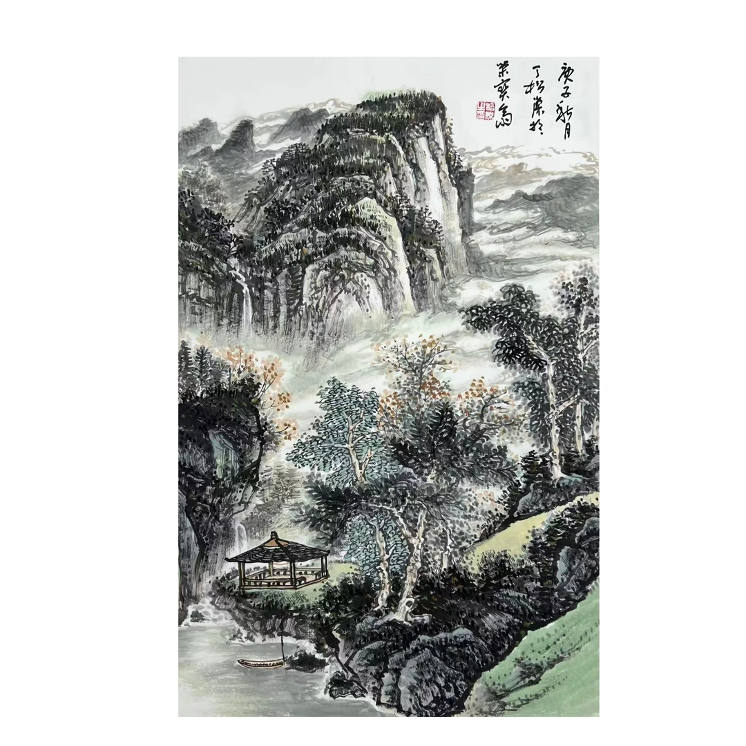 中国画都/丁松杰/甄选国画系列/绘画作品D030