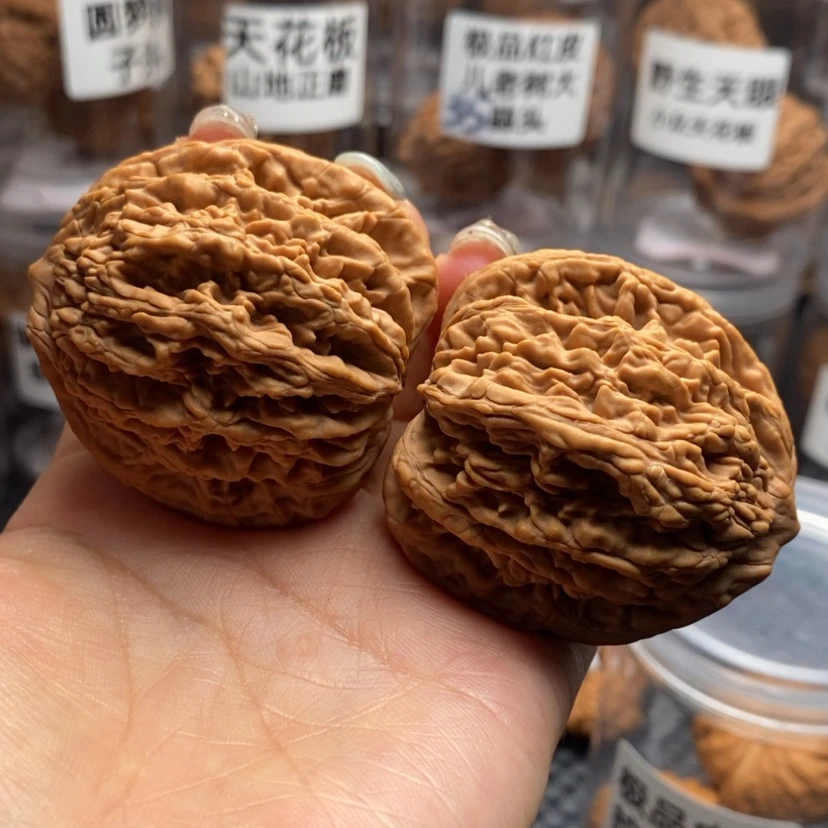 【闪购商品】文玩核桃吊坠大虎头44