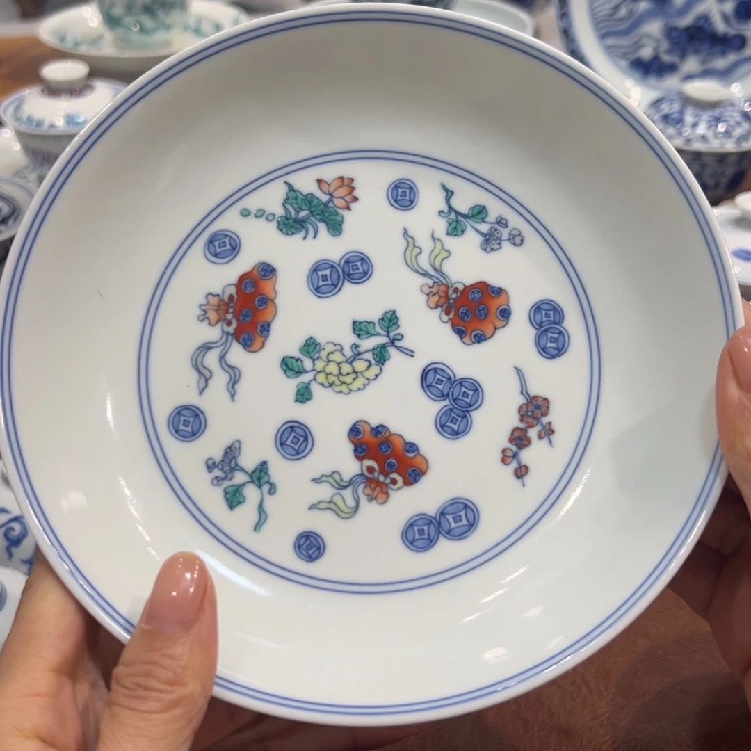 壶承斗彩福袋壶承17厘米