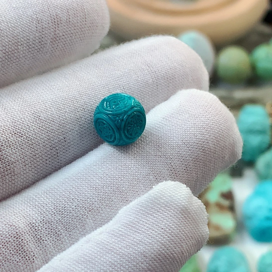 绿松石未镶嵌珠宝半成品