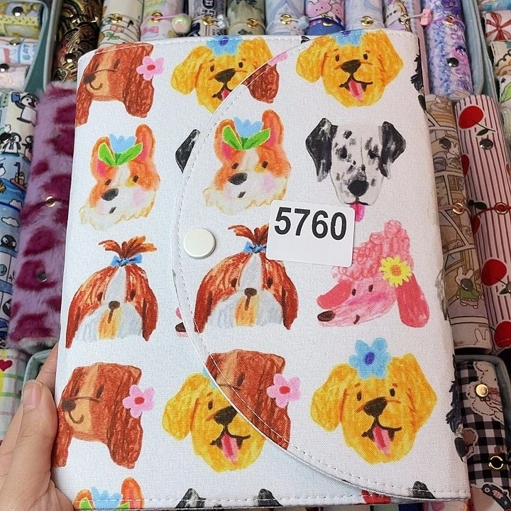 织绣A5活页不加纸5760