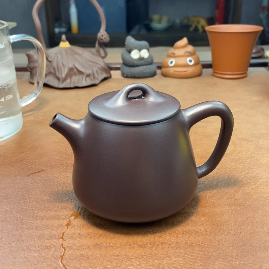 紫砂茶壶石瓢紫砂壶
