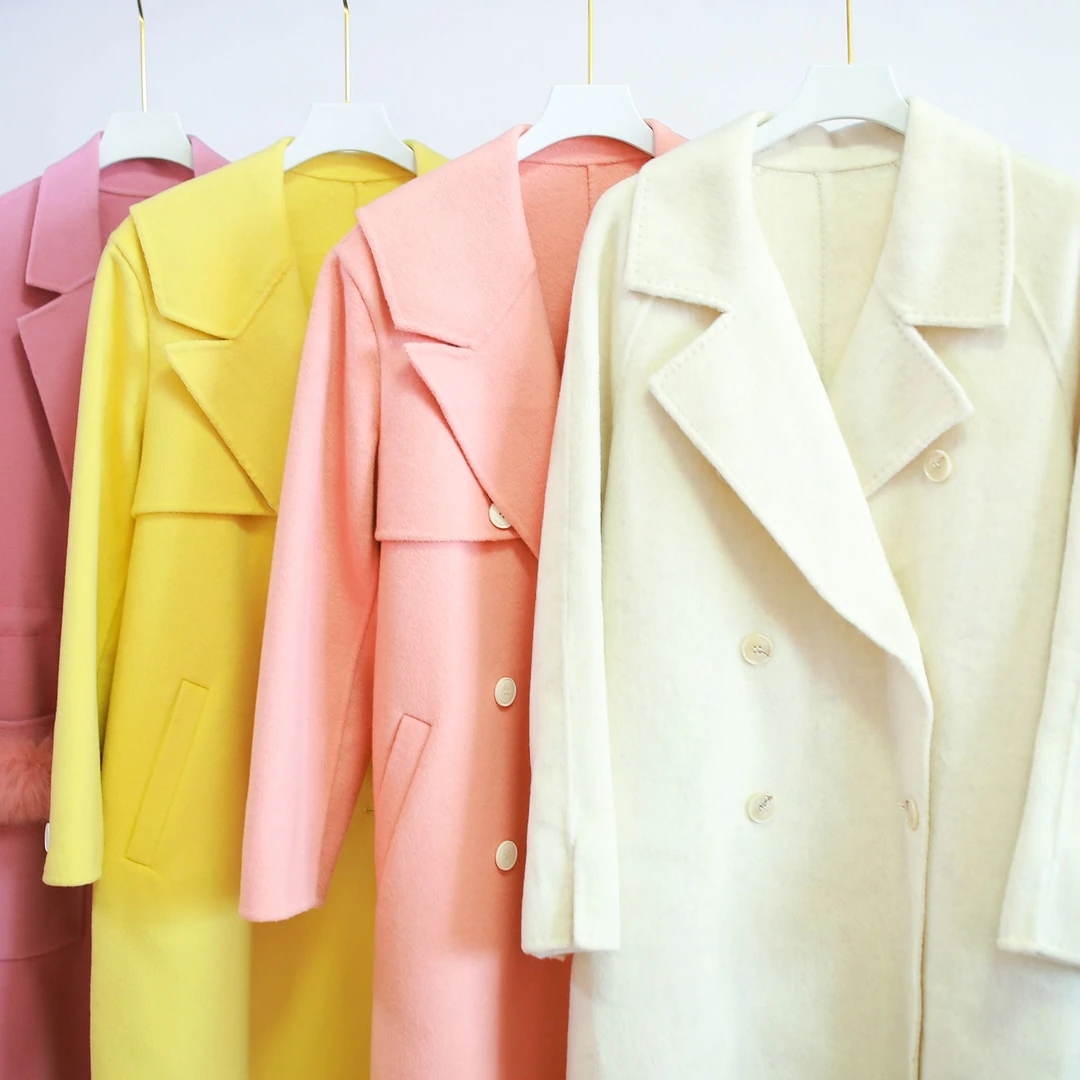 {171-180}春秋冬季女装百搭时尚气质短款韩版加厚显瘦外套毛呢