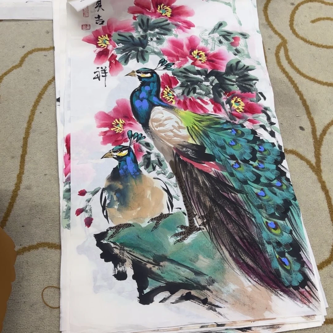 国画王孝华三尺童