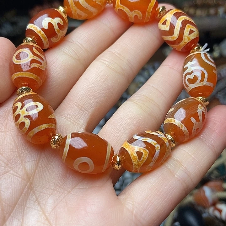 玛瑙/玉髓未镶嵌手链