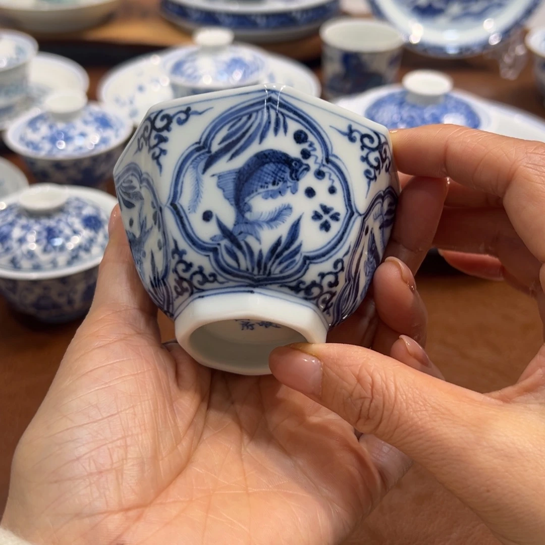 杯子八方鱼藻杯100毫升