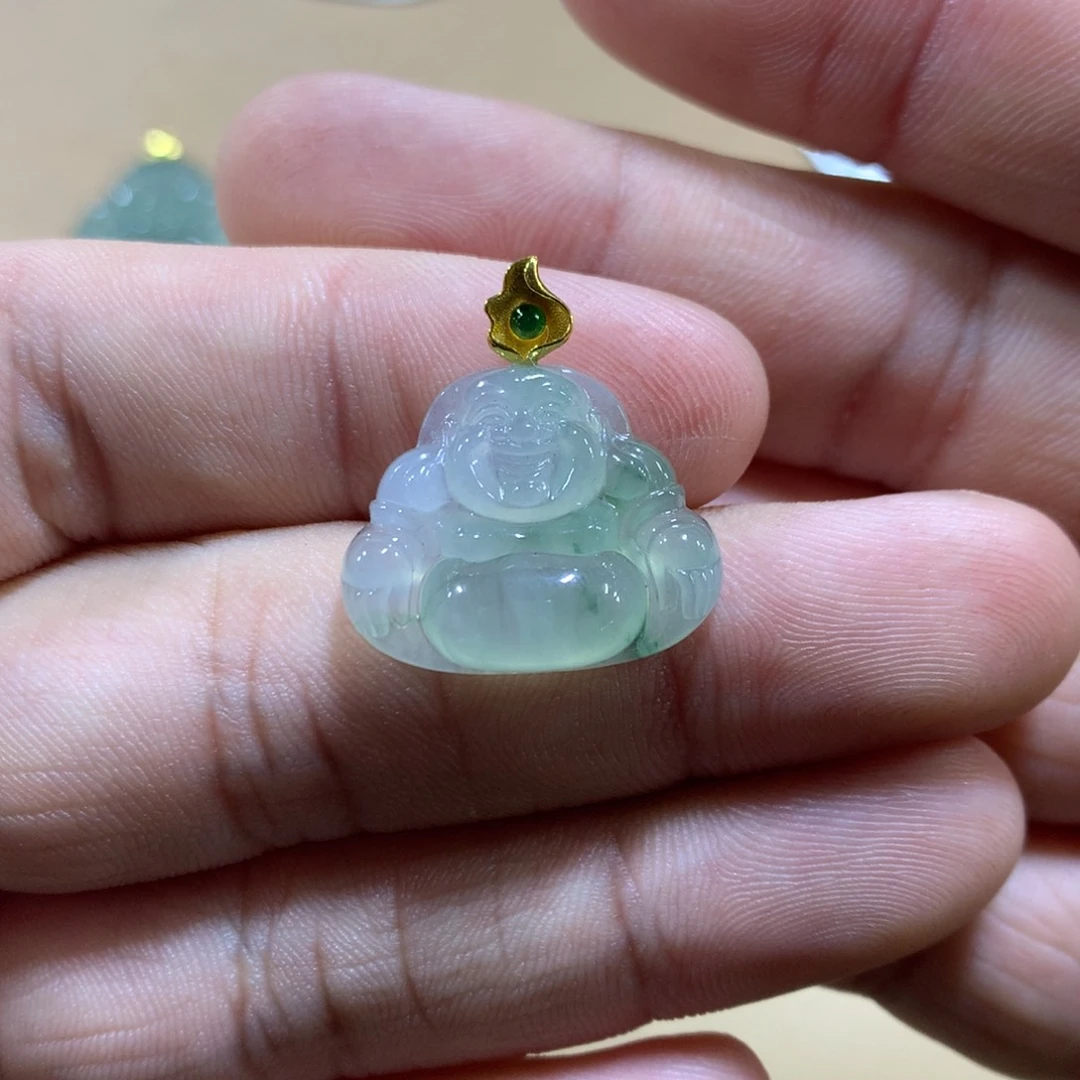 翡翠未镶嵌吊坠(不含链)翡翠吊坠