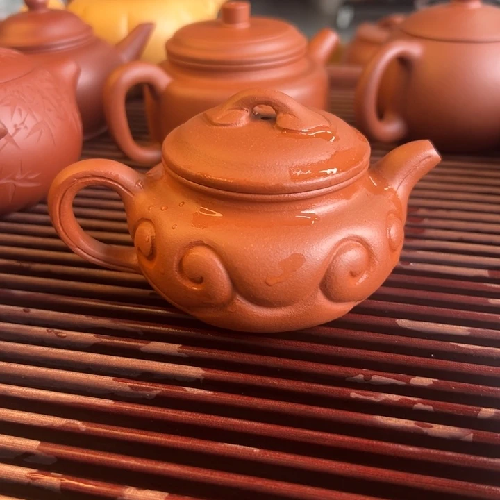 紫砂茶案降坡如意150cv