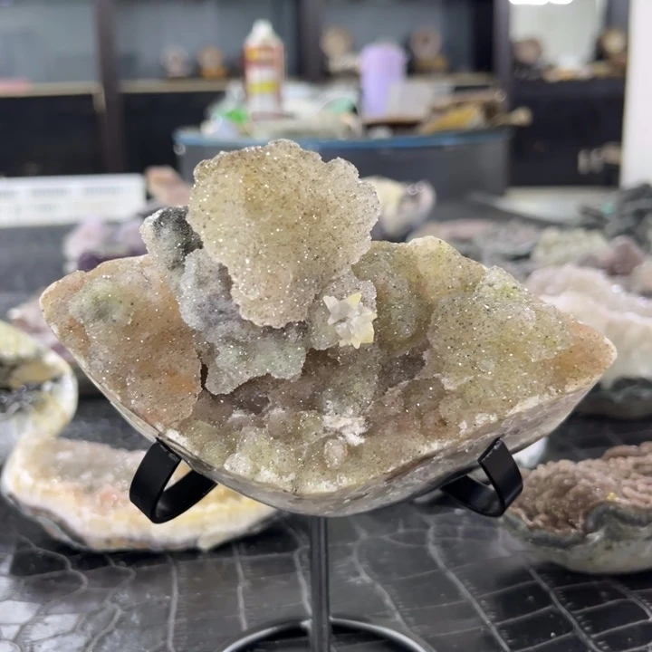 水晶未镶嵌珠宝半成品