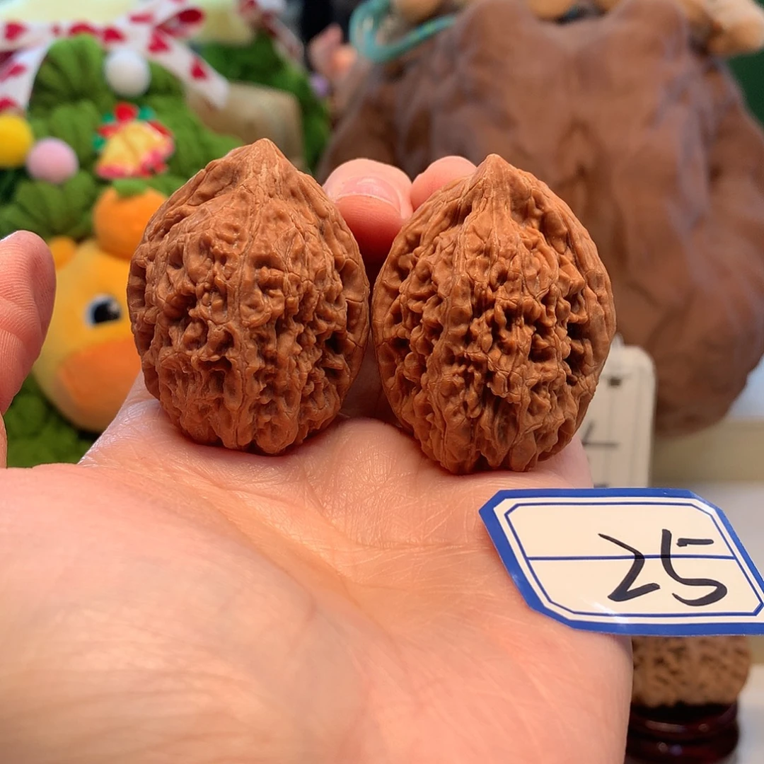 桃核吊坠35尺大蒜头