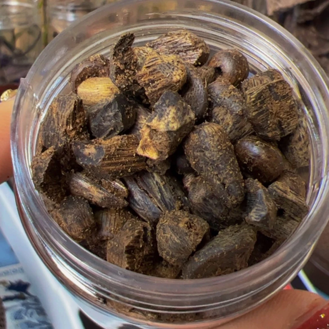 【闪购商品】沉香手把件奇楠留疤车珠老料50克