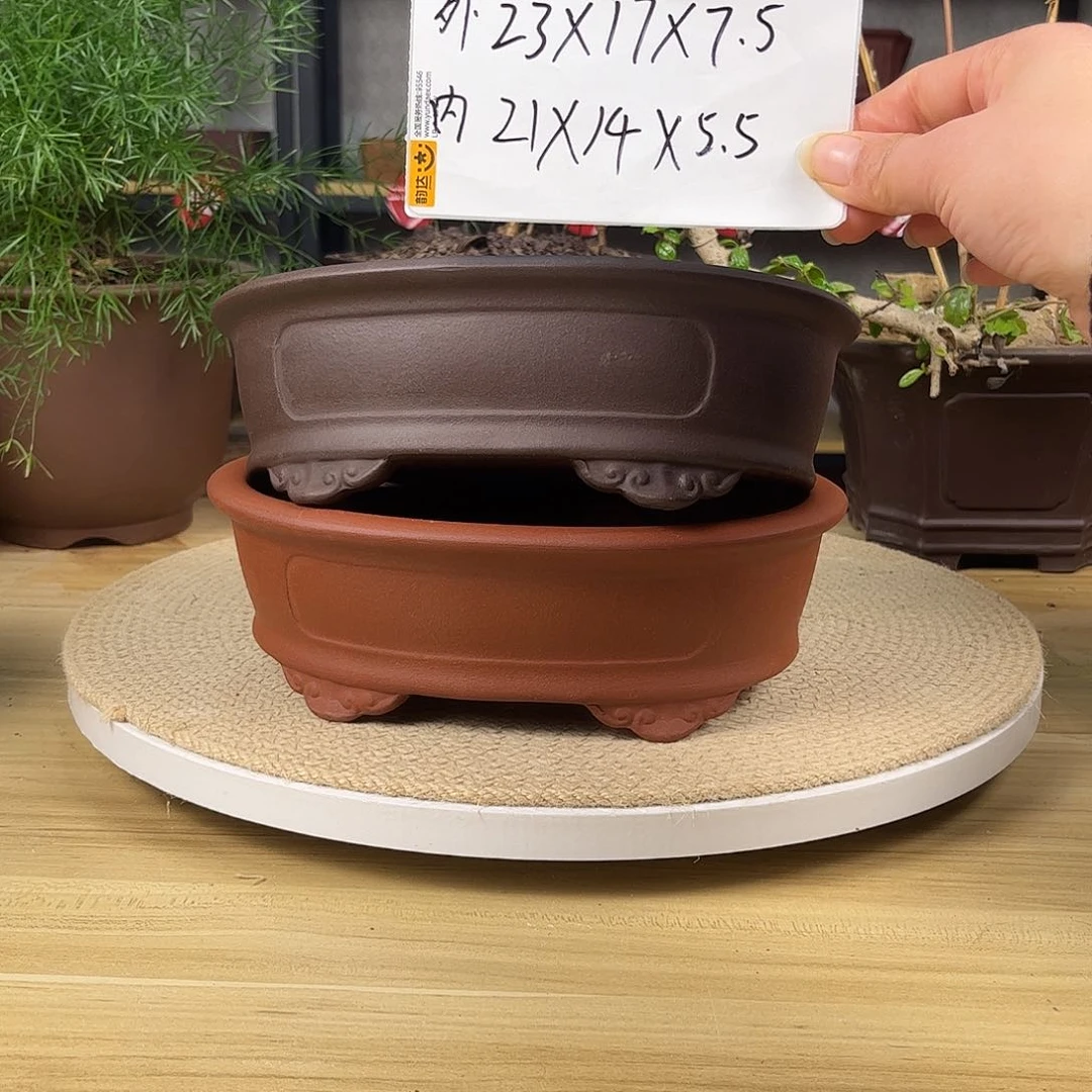 紫砂花盆紫砂花盆