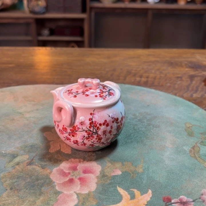 柴烧纯手工手绘陶瓷