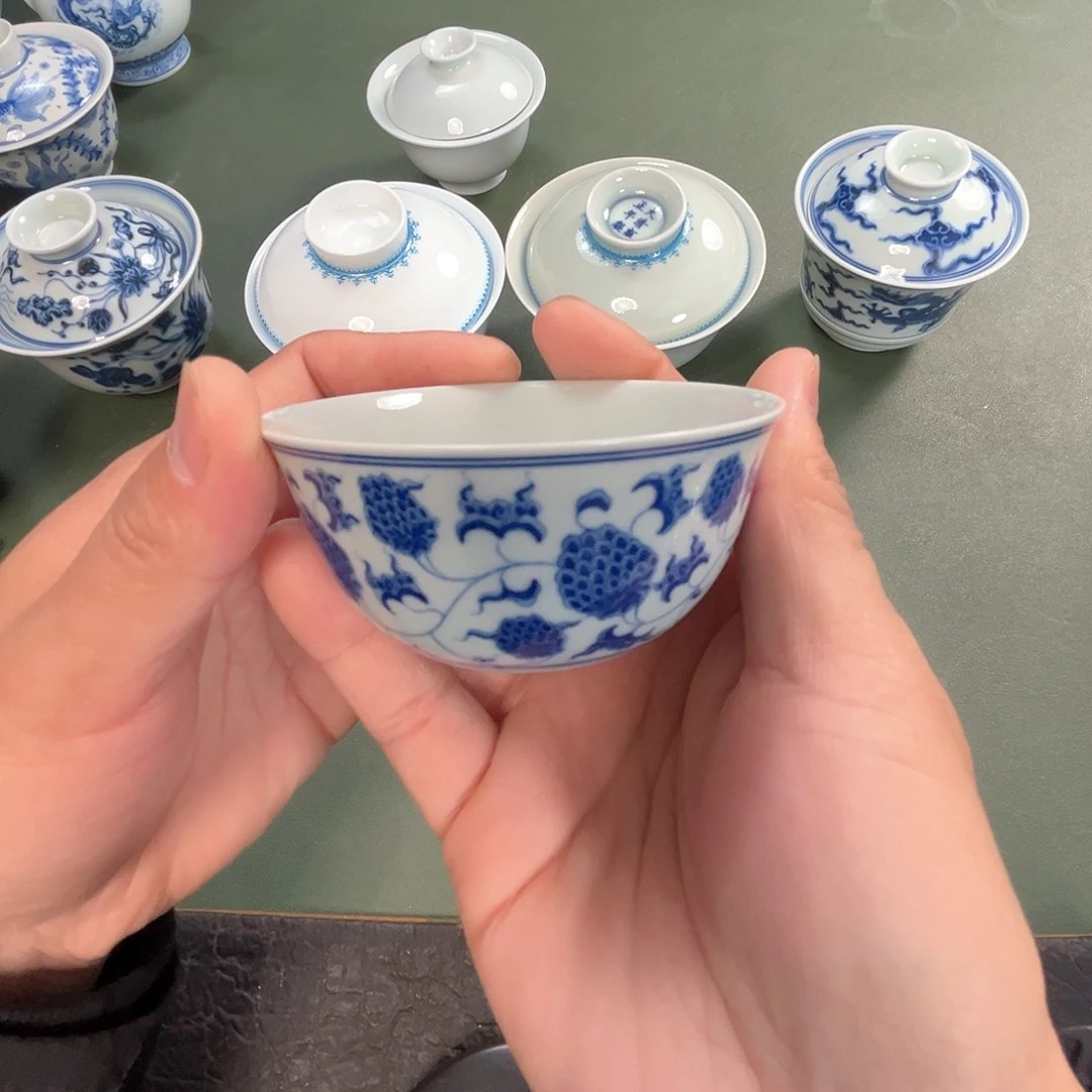 杯青花瓷器青花瓷器