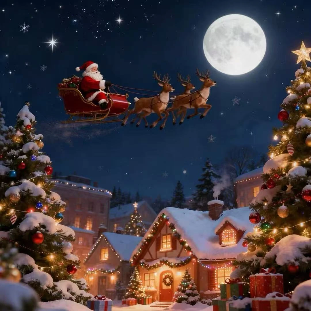 圣诞节礼物水晶球装饰品苹果包装礼袋礼品