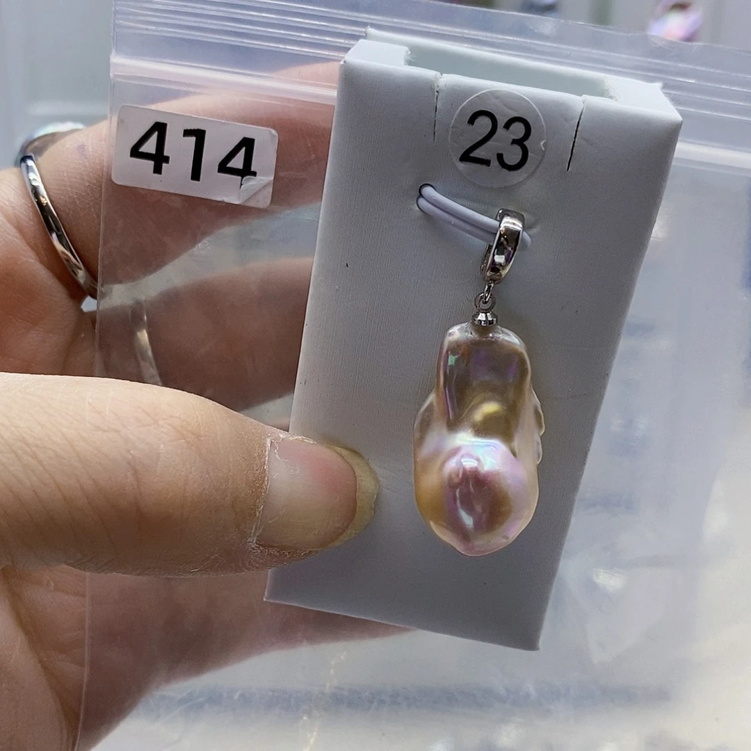 颈饰合金淡水珍珠