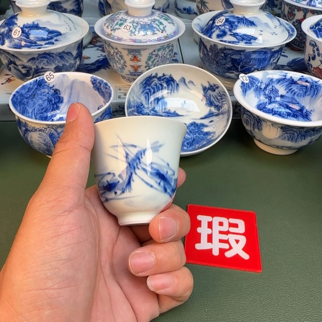 纯手工纯手绘茶具90