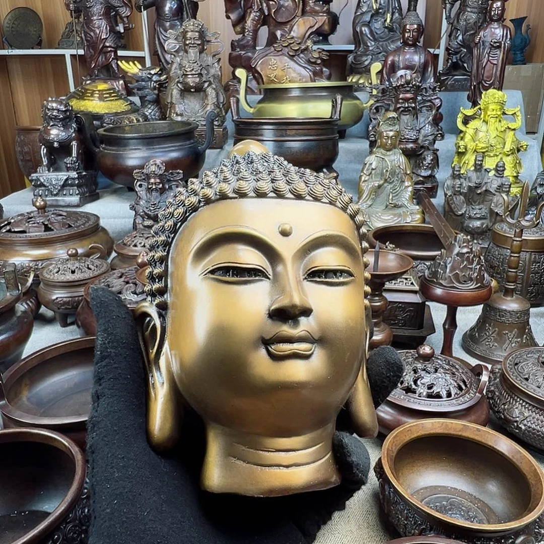 铜香炉铜摆件铜工艺品风水摆件