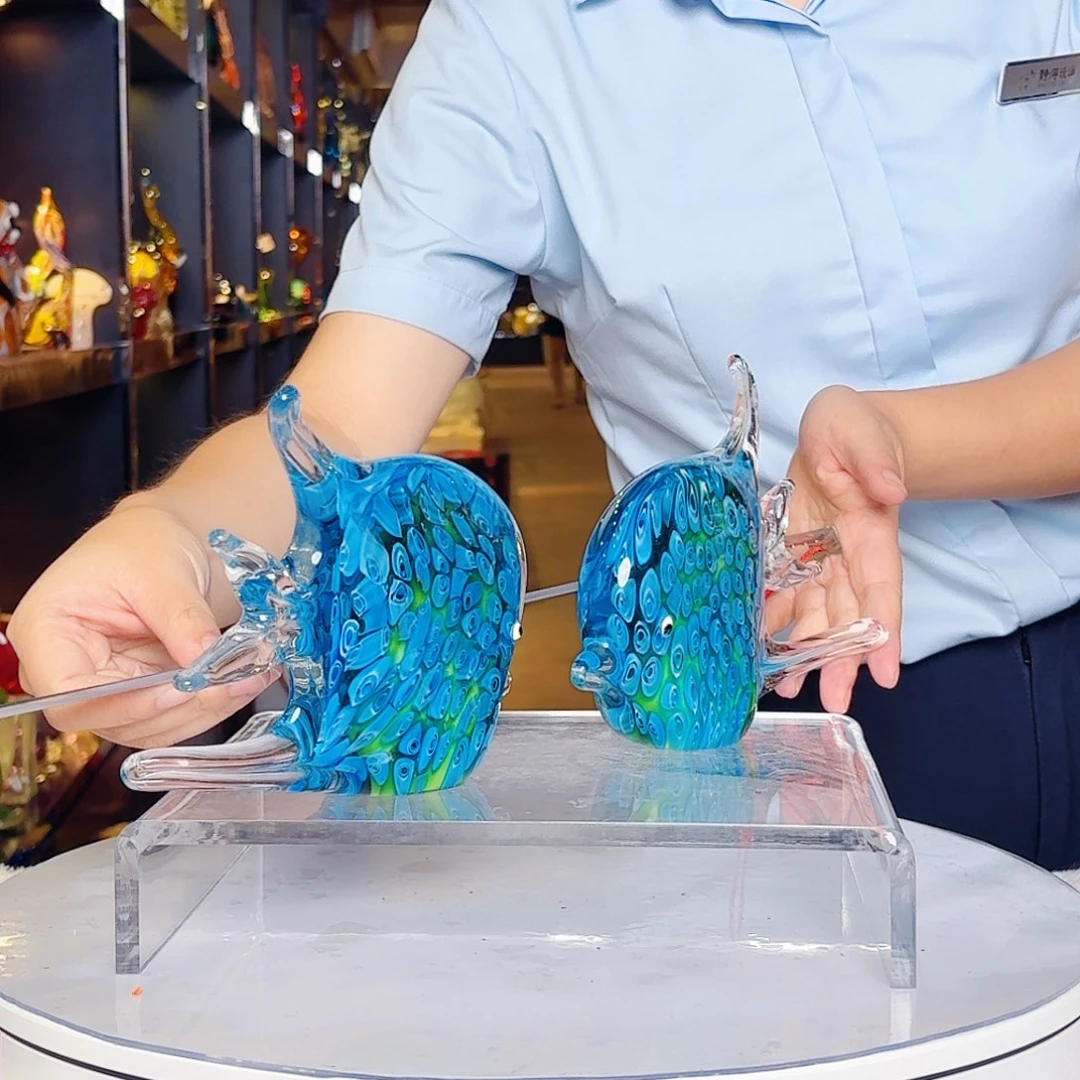 琉璃手工艺品琉璃岛上的人也太可爱