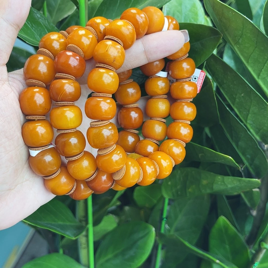 未镶嵌琥珀手链16 m多样性发其一