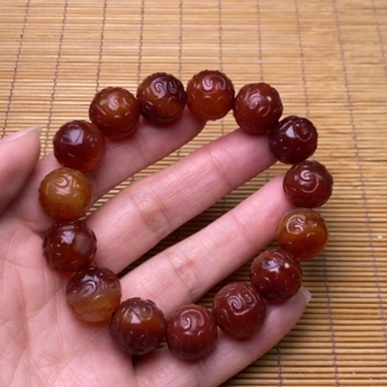 玛瑙/玉髓手链未镶嵌