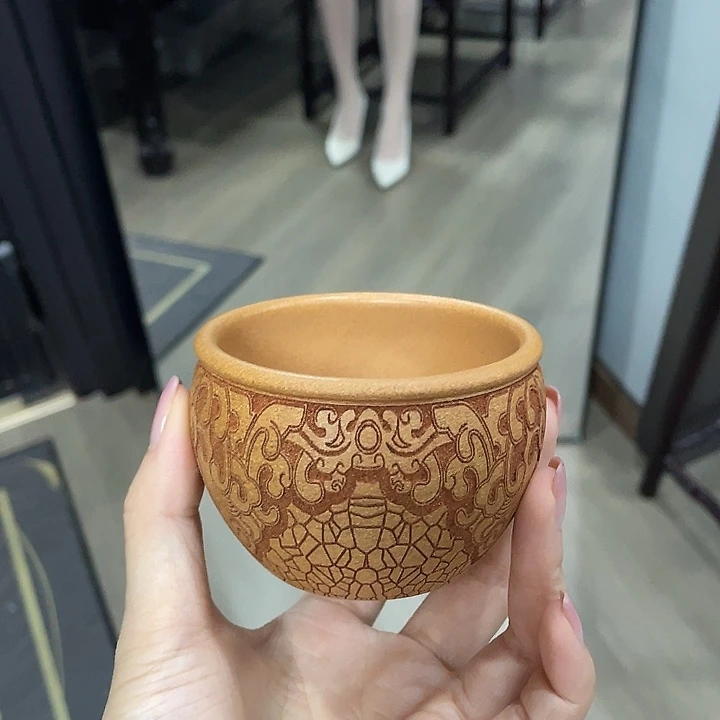 茶壶紫砂全手工打造